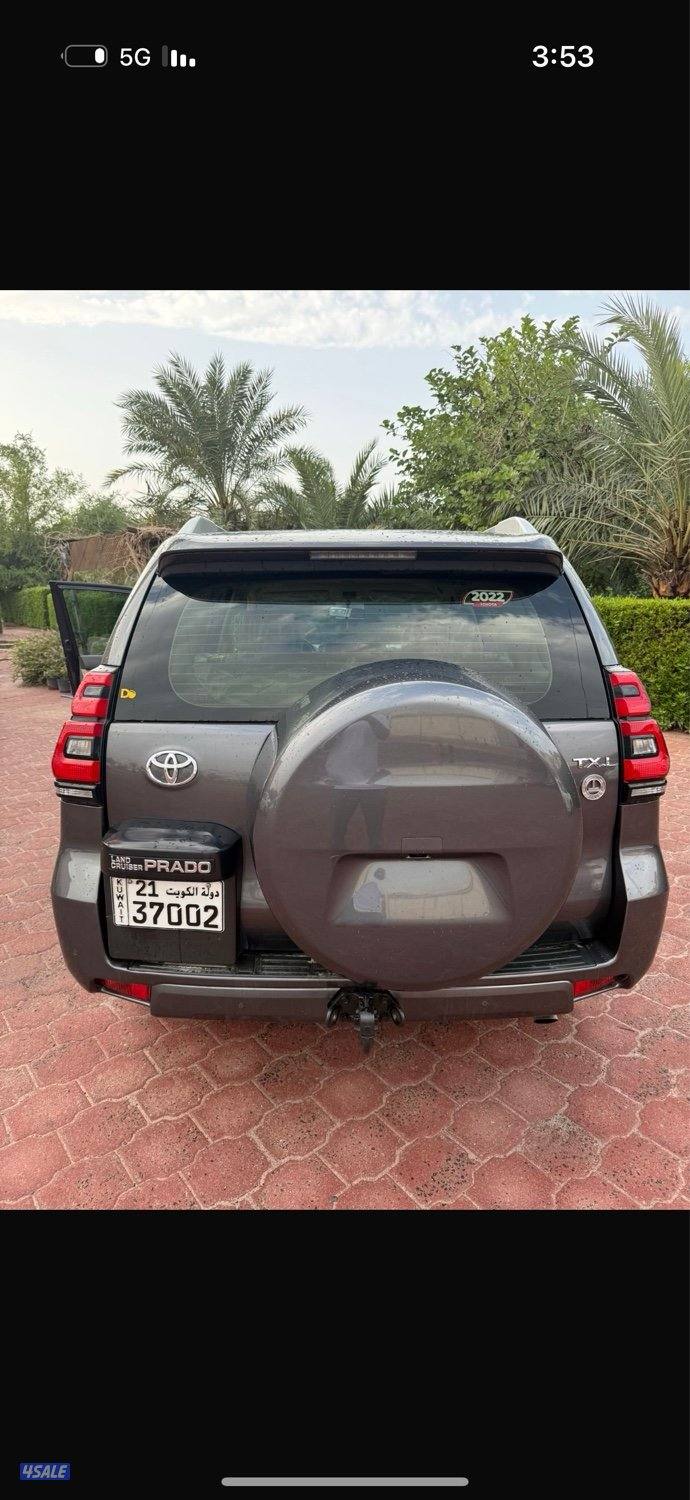 البيع برادو الساير موديل 2022 ماشي 56 بحاله الوكاله          كامل المو10