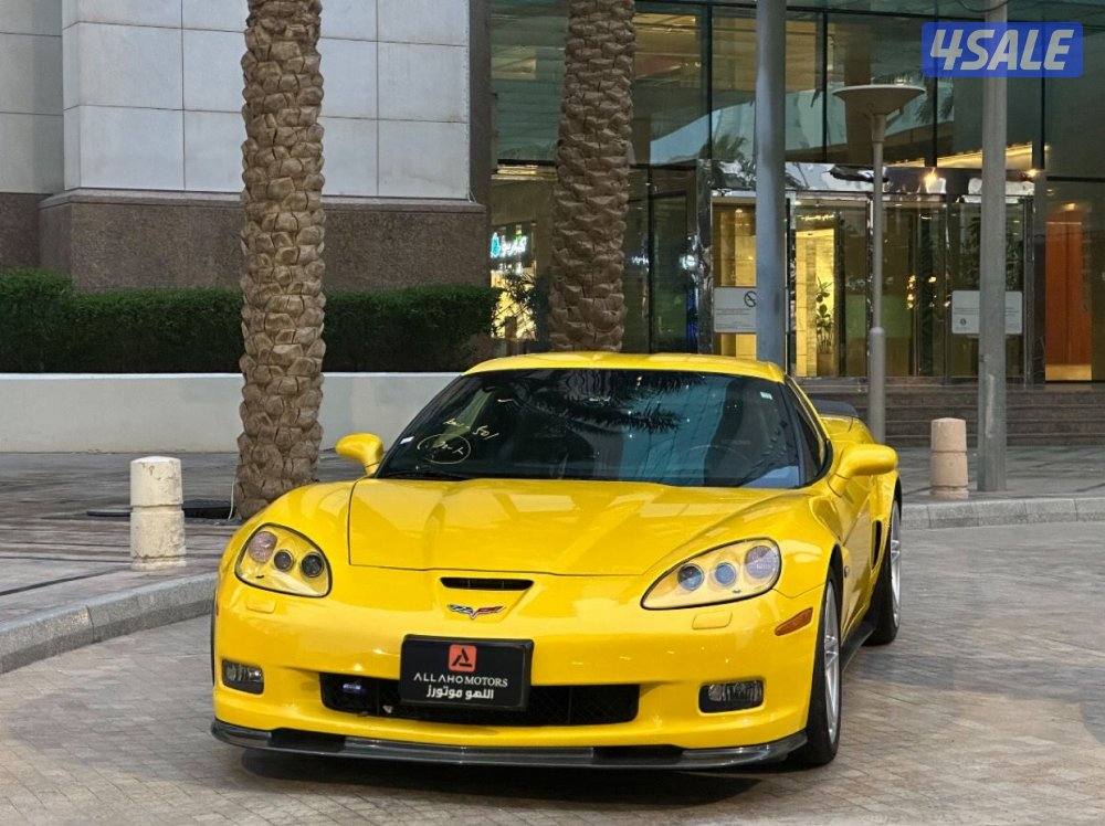 كورفيتZO6 موديل2007 عداد72الف وارد اليابان بحاله نادره0