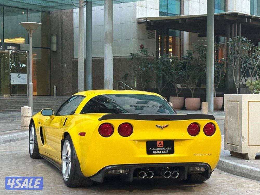 كورفيتZO6 موديل2007 عداد72الف وارد اليابان بحاله نادره3