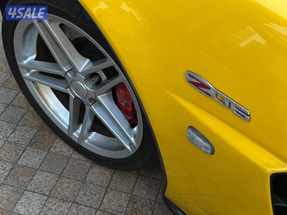 كورفيتZO6 موديل2007 عداد72الف وارد اليابان بحاله نادره4