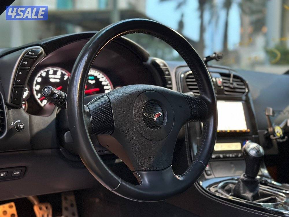 كورفيتZO6 موديل2007 عداد72الف وارد اليابان بحاله نادره6