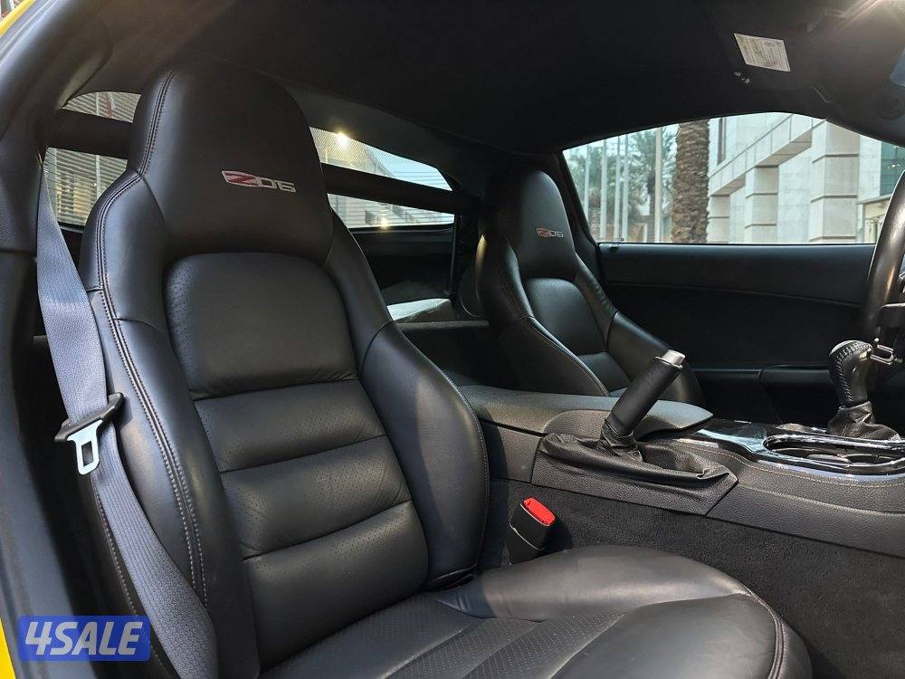 كورفيتZO6 موديل2007 عداد72الف وارد اليابان بحاله نادره10