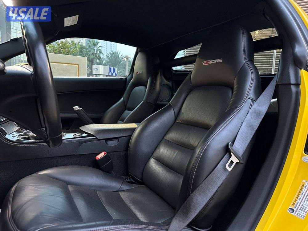 كورفيتZO6 موديل2007 عداد72الف وارد اليابان بحاله نادره9