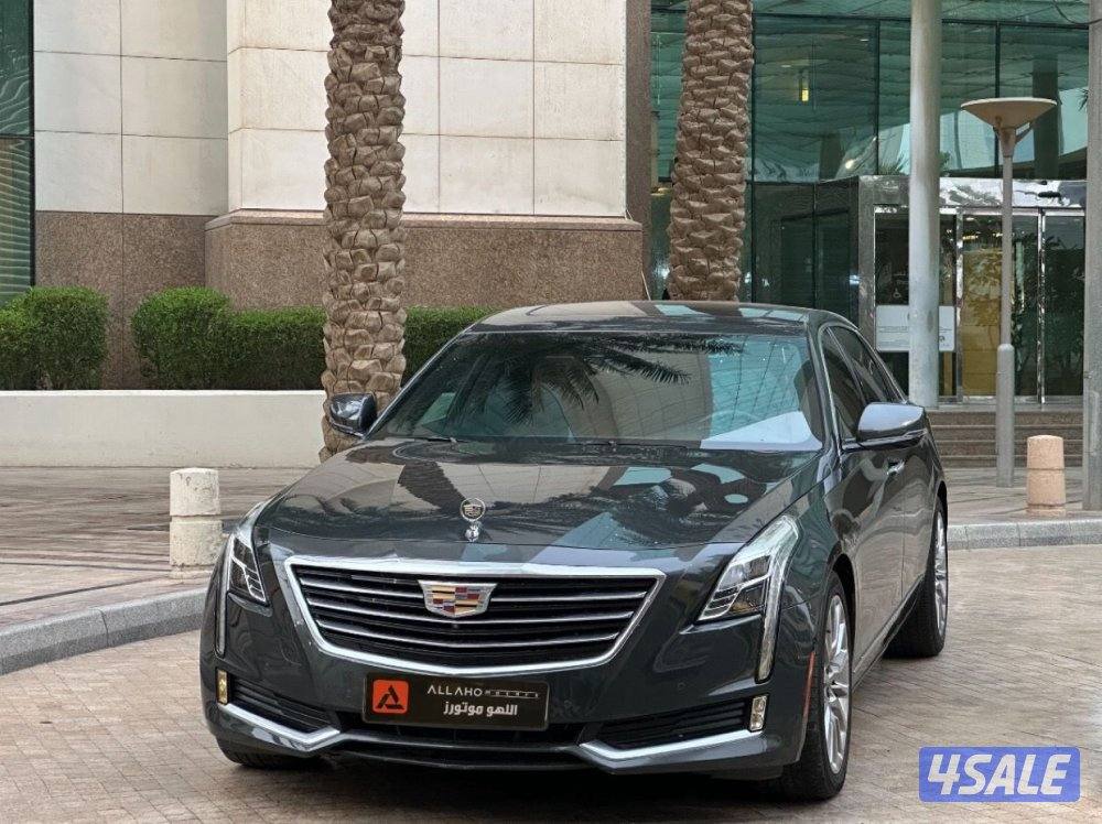 كاديلاكCT6 موديل2017 عداد55الف وارد الغانم سيرفس منتظم1