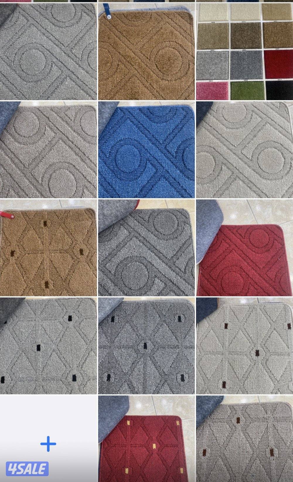 سجاد قص بالمتر/ مساند إسفنج تفصال/ تفصال كنب/ تفصال ستاير/ بلاستيك رول2