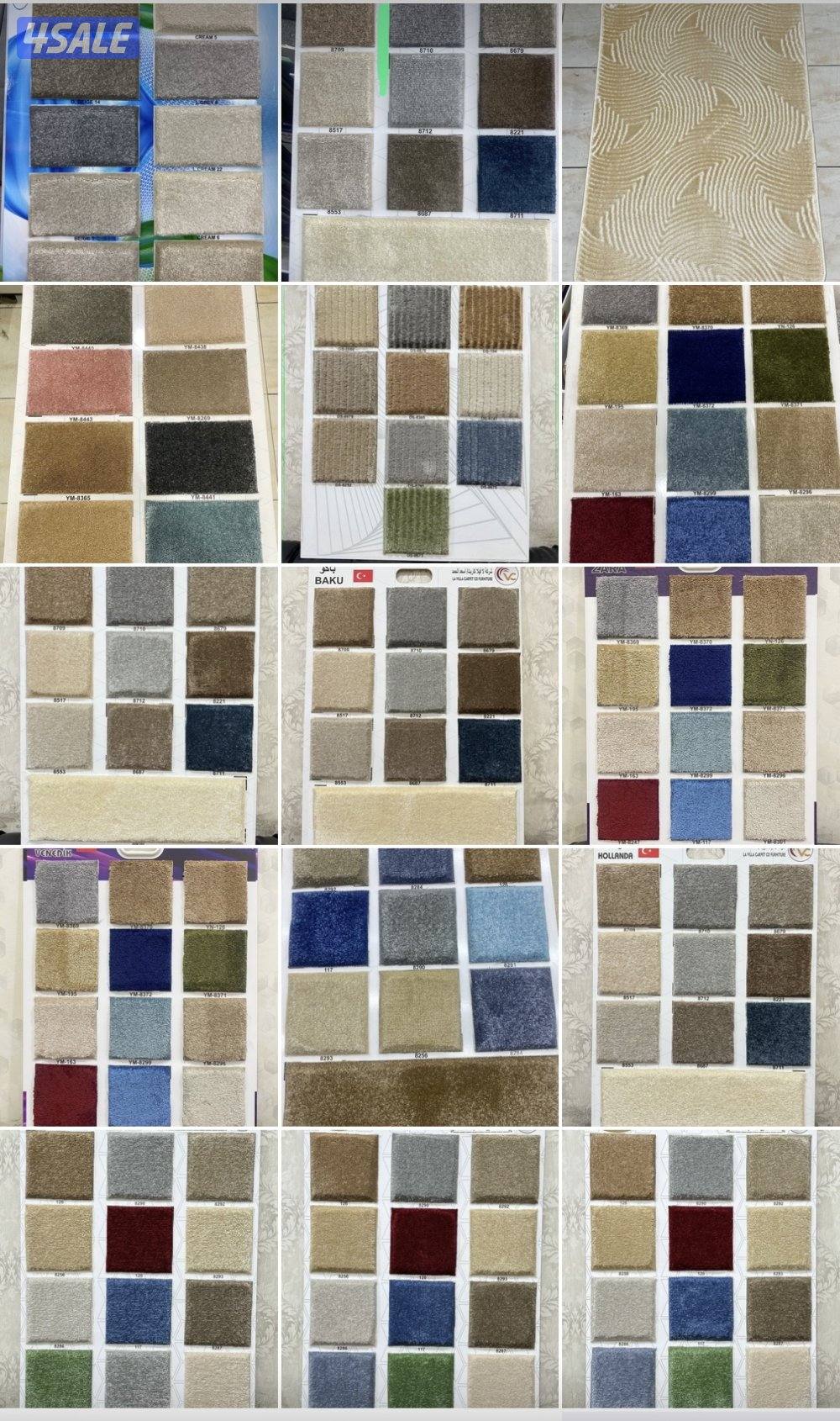 سجاد قص بالمتر/ مساند إسفنج تفصال/ تفصال كنب/ تفصال ستاير/ بلاستيك رول8