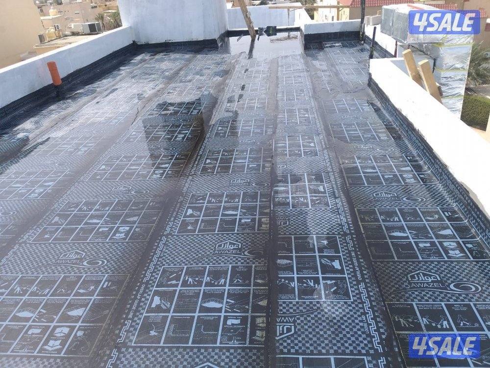 عمل جميع انواع العزل والسكريت للقسائم والمنشئآت الجديدة والقديمه5