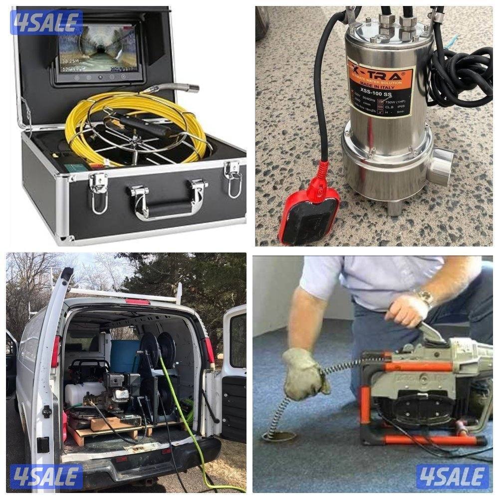 تسليك مجاري بأحدث المكاين0