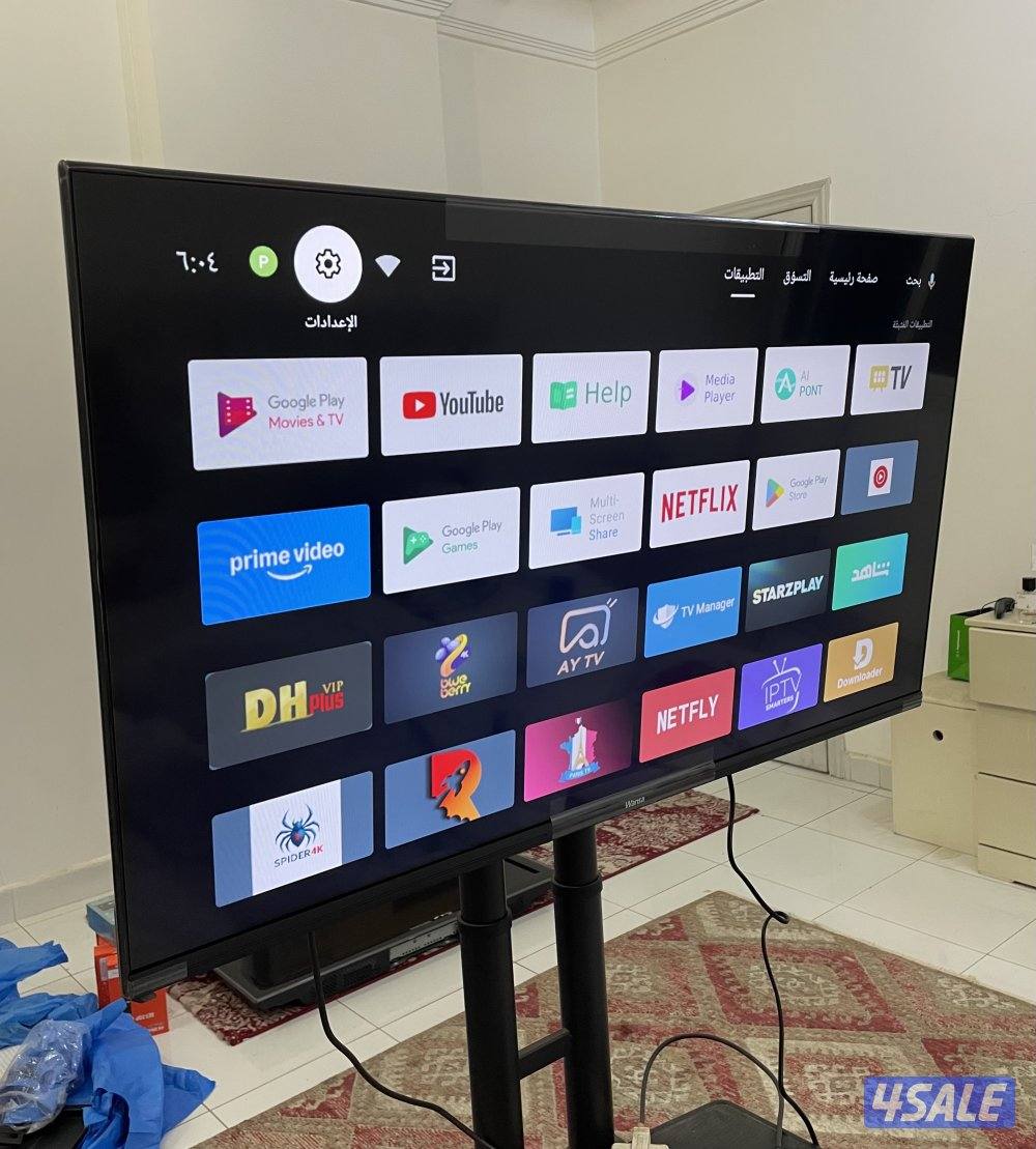 للبيع تلفزيون 40 بوصه ونسا سمارت 2025 اعلي فئه مستعمل يوم كفالة الغانم0