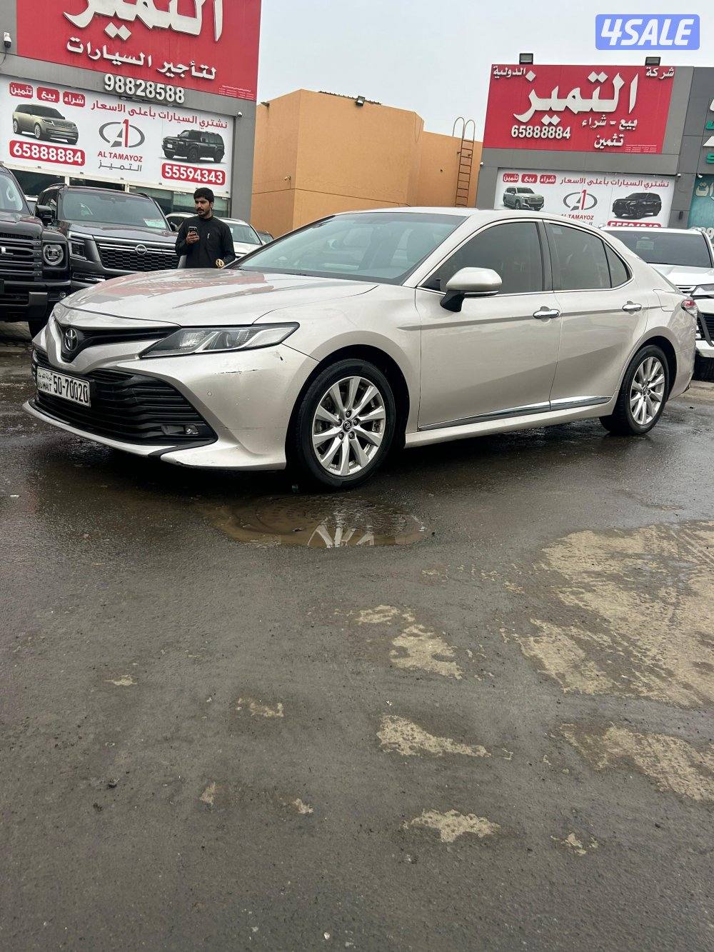 تيوتا كامرى V4 -GLE
موديل 2019
ماشى 85.000 k.m
وارد الساير .0