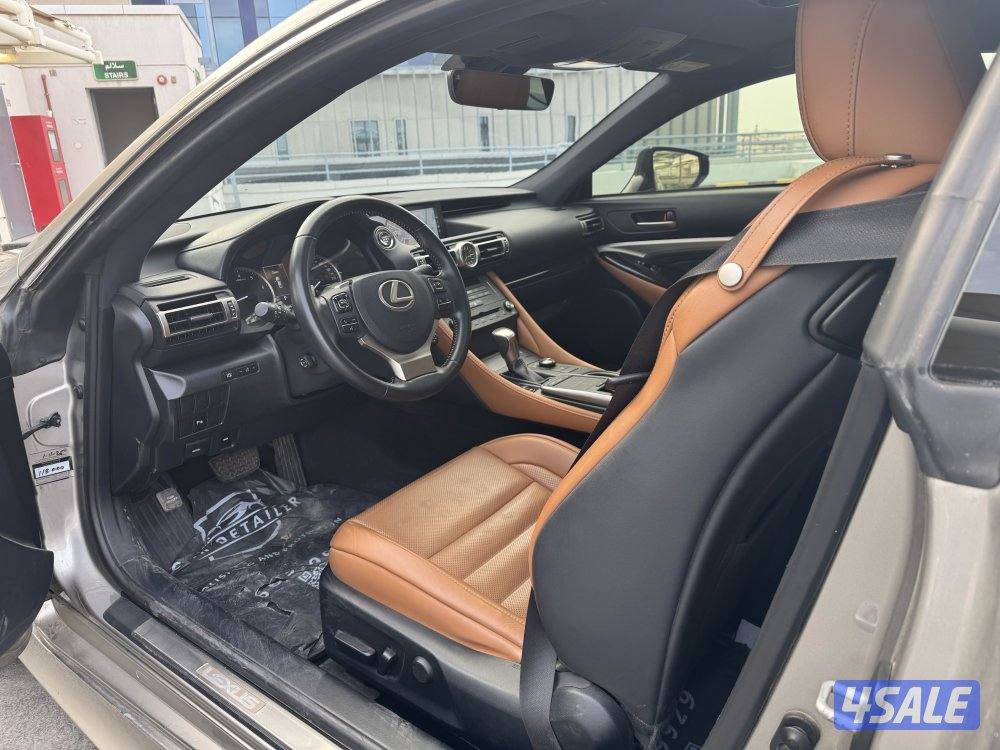 للبيع LEXUS RC350 موديل 2020 صبغ وكاله سيرفس منتظم4