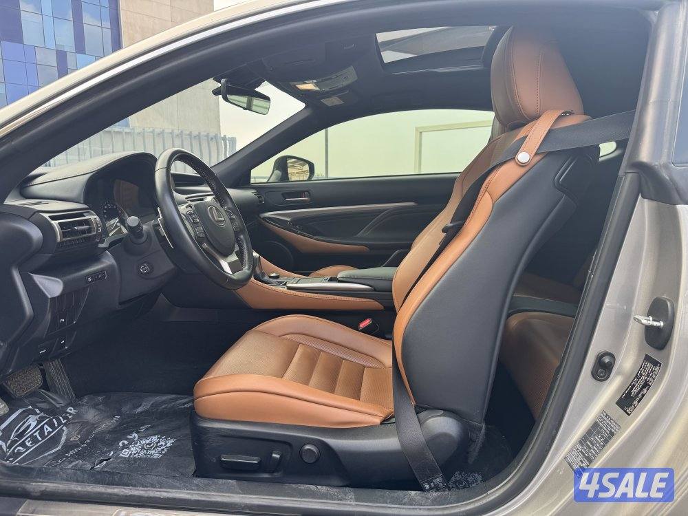 للبيع LEXUS RC350 موديل 2020 صبغ وكاله سيرفس منتظم5