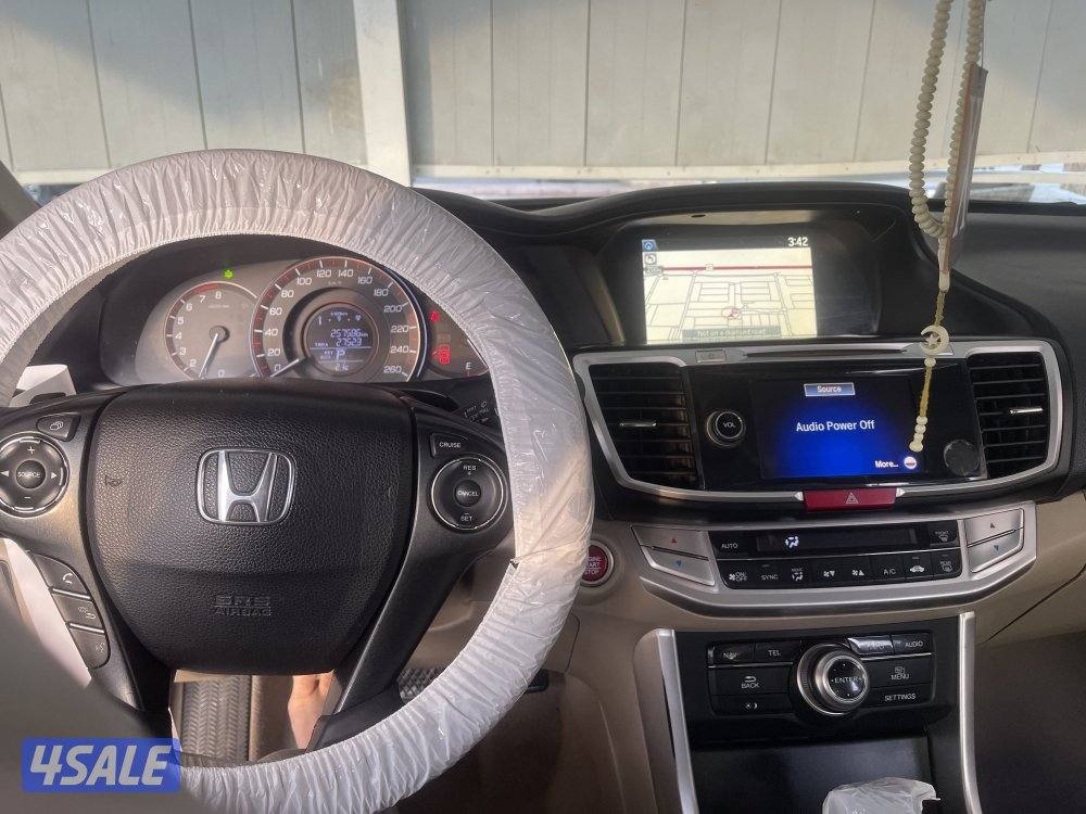 هوندا اكورد ٢٠١٥سبورت ستة سلندر كامل المواصفات جلد فتحه كاميرات10