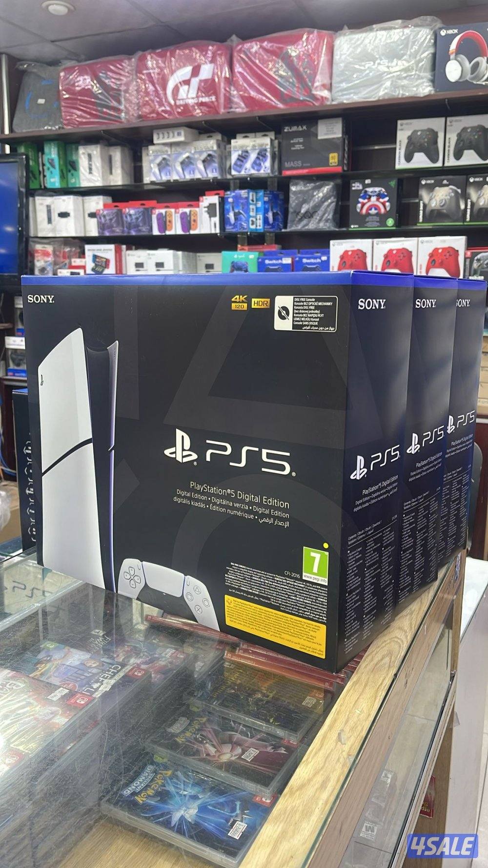 بيع جميع الاجهزه بلاستيشن اكس بوكس نيتيندو يوجد لدينا ورش4