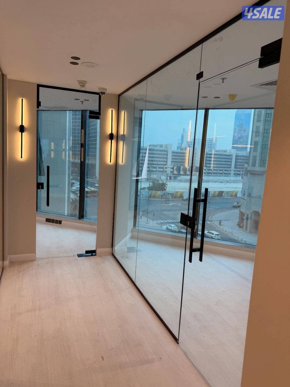 زجاج ومرايا شاوربكس دربزين طاولات زجاج7