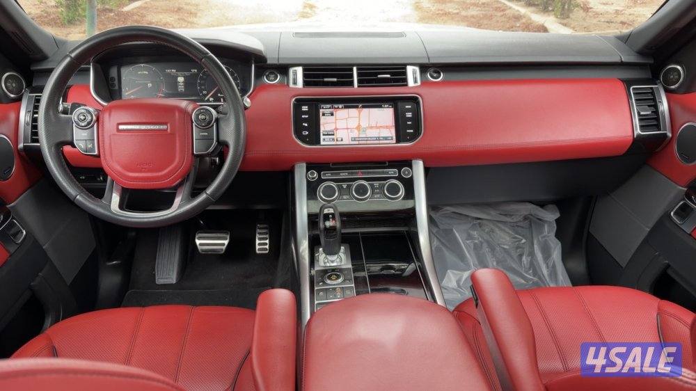 رنج سبورت 5.0 موديل 2015 صبغ الوكاله شرط الفحص12