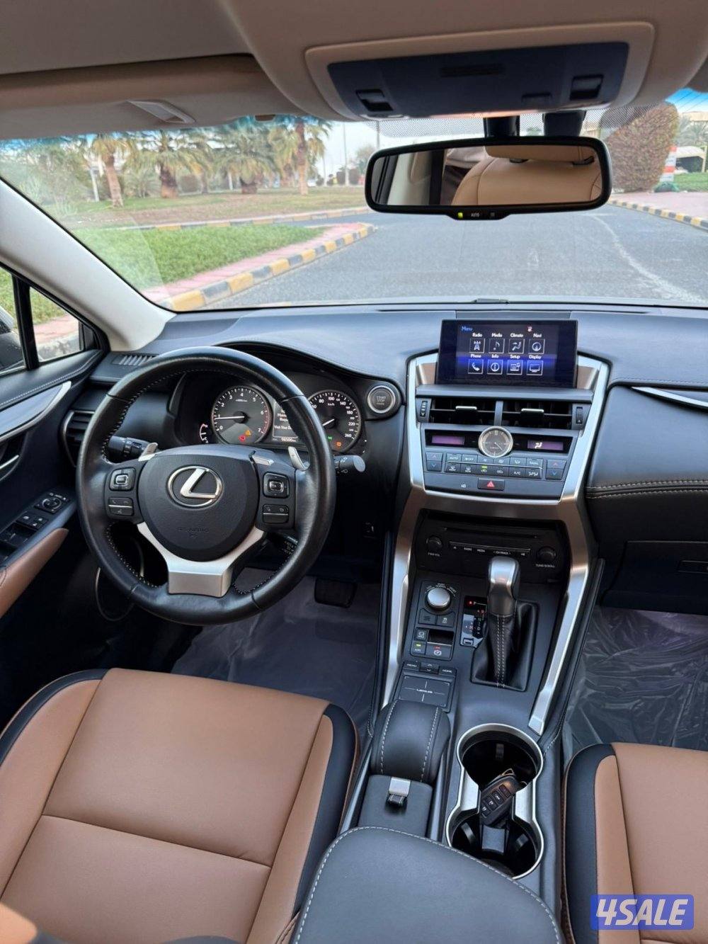 لكزس NX موديل 2016 صبغ الوكاله سيرفيس منتظم عداد 98 الف فقط8