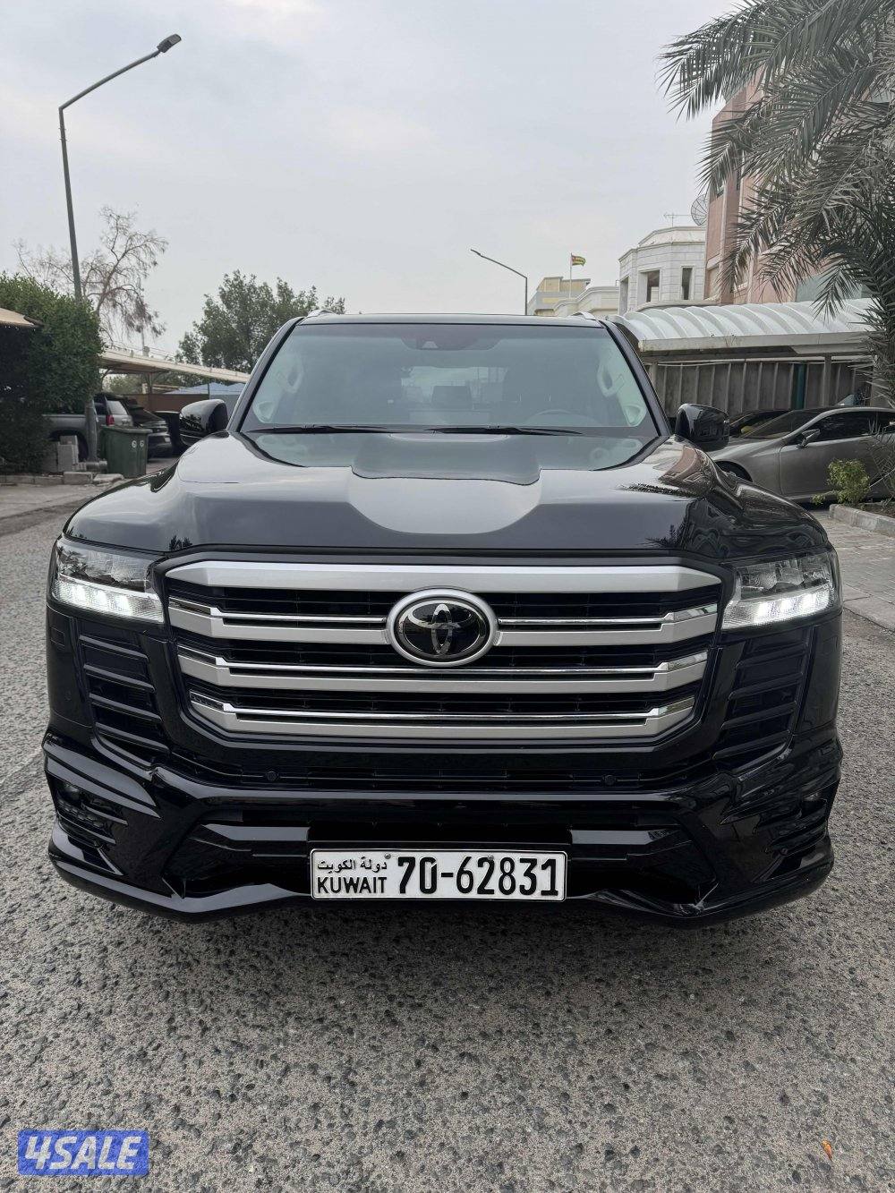 لاندكروز 2023 aero S توين تيربو اللون اسود ماشي 53 الف وارد الساير1