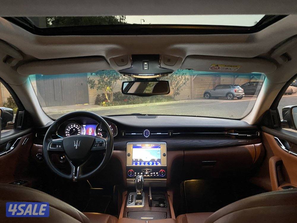 للبيع مازيراتي كواتروبورت عداد 56 الف شرط الفحص بالكامل9