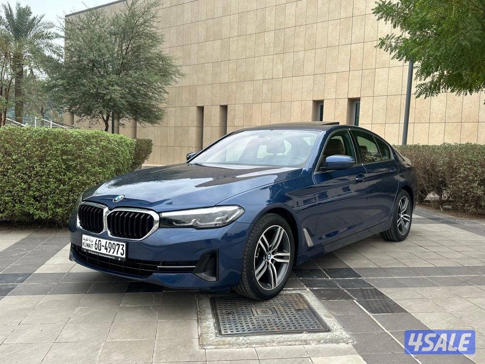 بي ام 520i مديل 2022 ماشي 37 تحت الكفاله سيرفس مجاني0