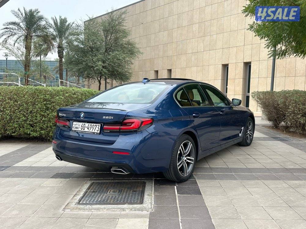 بي ام 520i مديل 2022 ماشي 37 تحت الكفاله سيرفس مجاني3