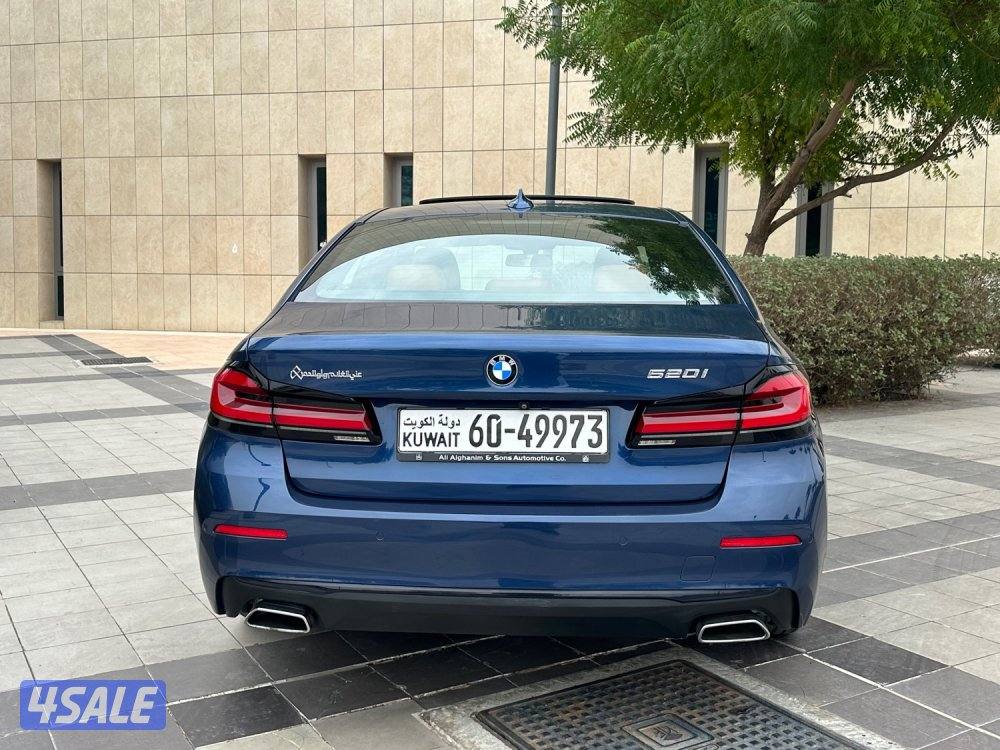 بي ام 520i مديل 2022 ماشي 37 تحت الكفاله سيرفس مجاني5