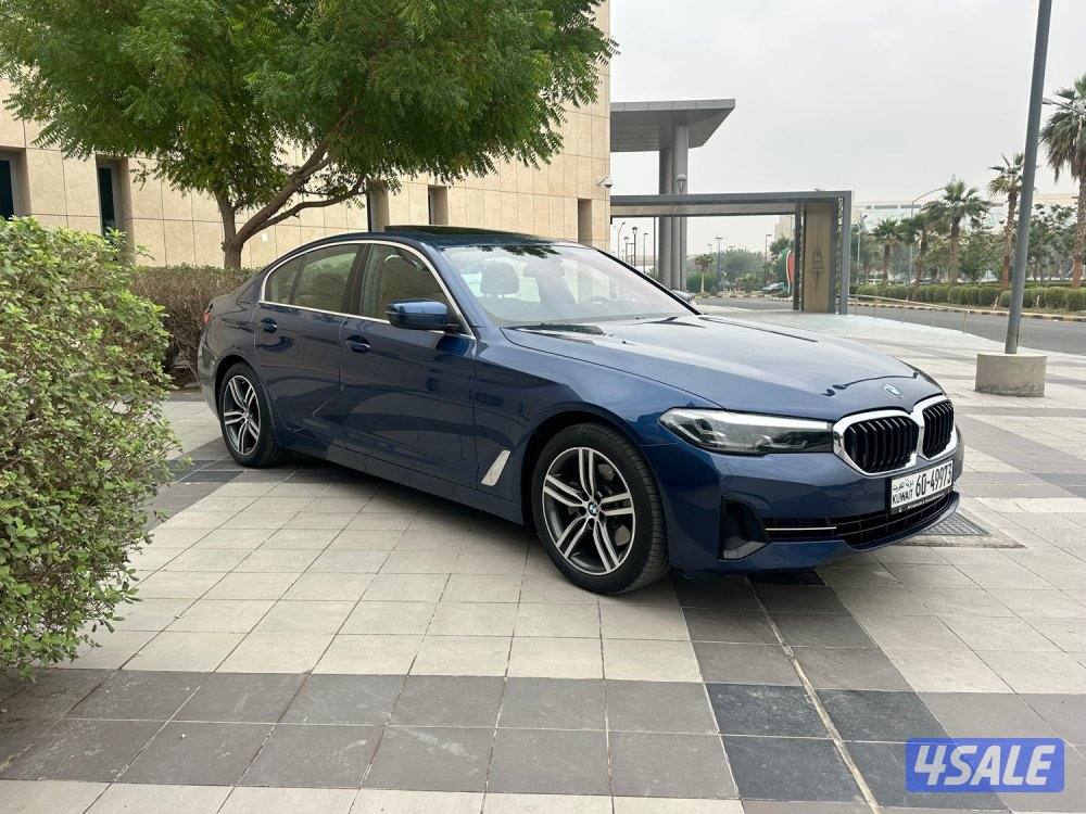 بي ام 520i مديل 2022 ماشي 37 تحت الكفاله سيرفس مجاني13