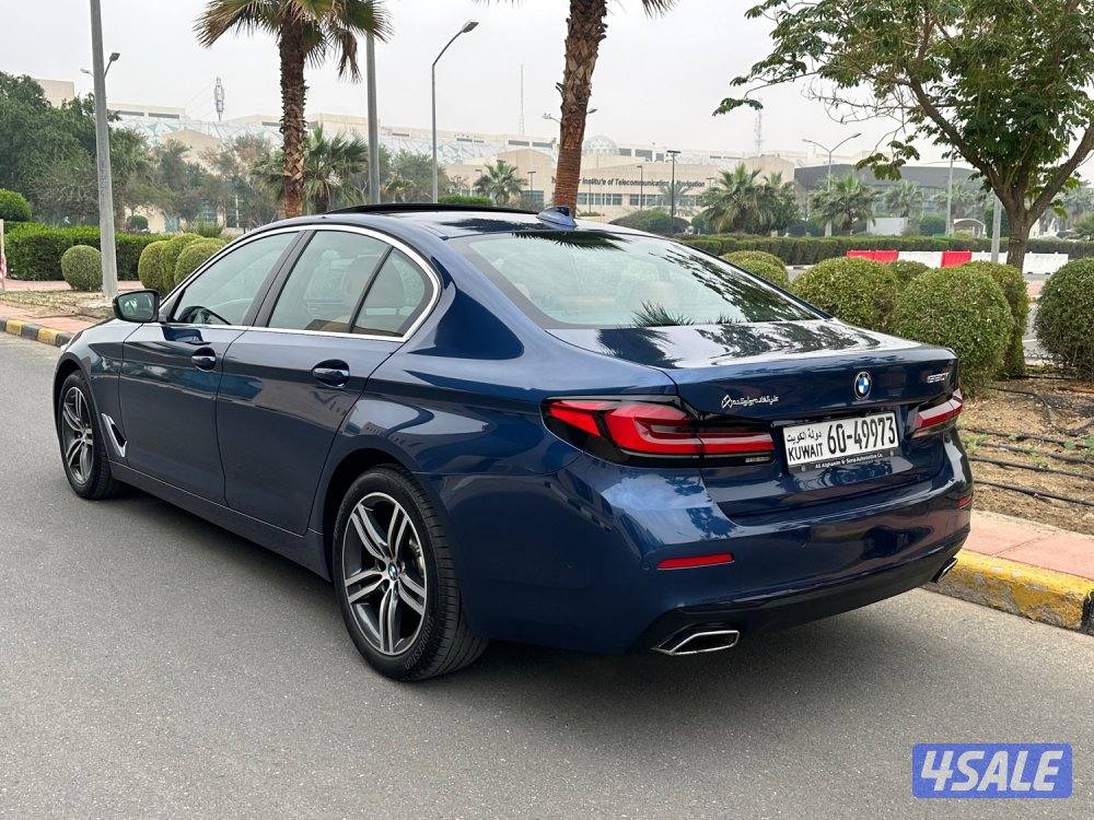 بي ام 520i مديل 2022 ماشي 37 تحت الكفاله سيرفس مجاني14
