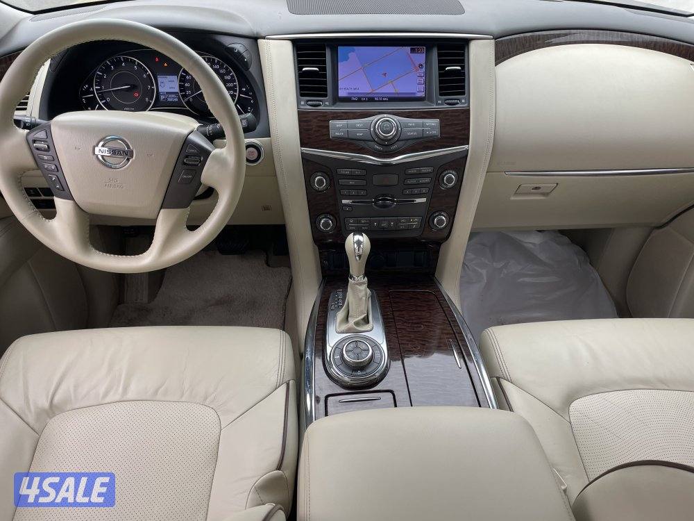 للبيع باترول 2013 ذهبي SE كامل المواصفات7