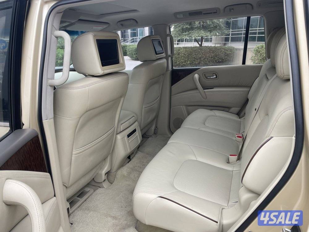 للبيع باترول 2013 ذهبي SE كامل المواصفات8