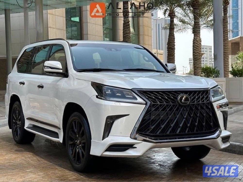 لكزسLX560 SPORT BLACK EDITION موديل2019عداد126الف وارد قطر سيرفس منتظم0
