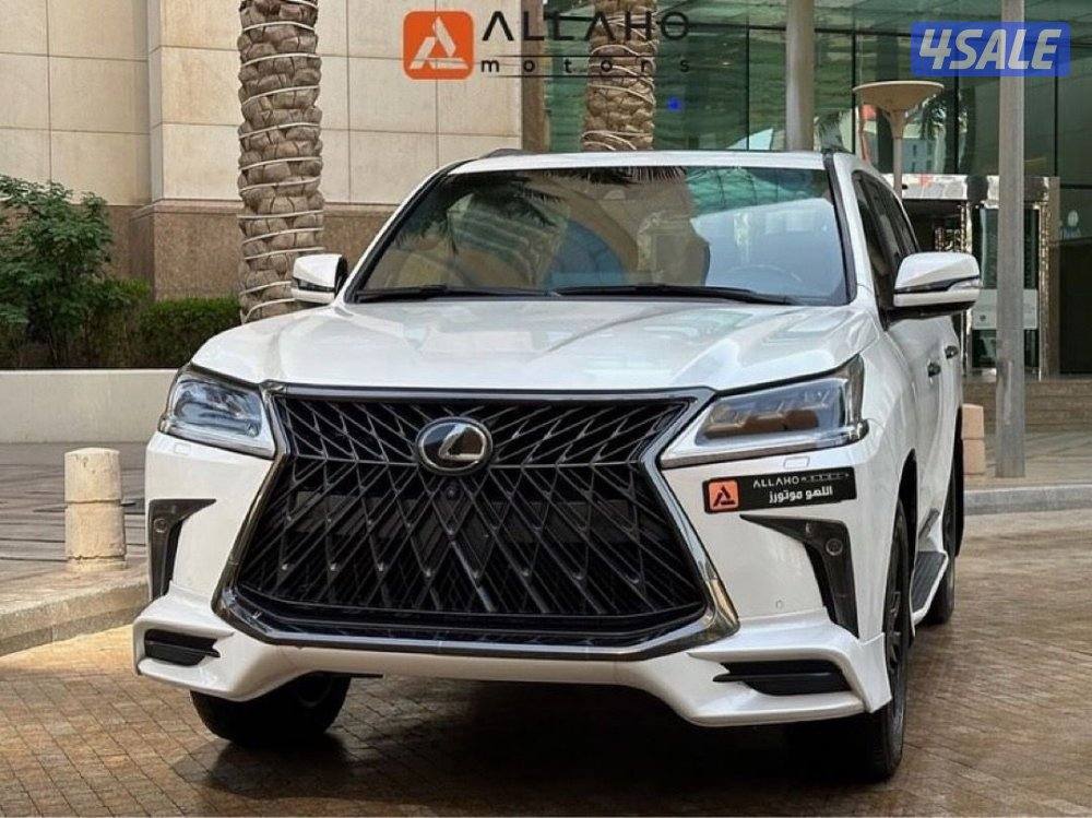 لكزسLX560 SPORT BLACK EDITION موديل2019عداد126الف وارد قطر سيرفس منتظم1