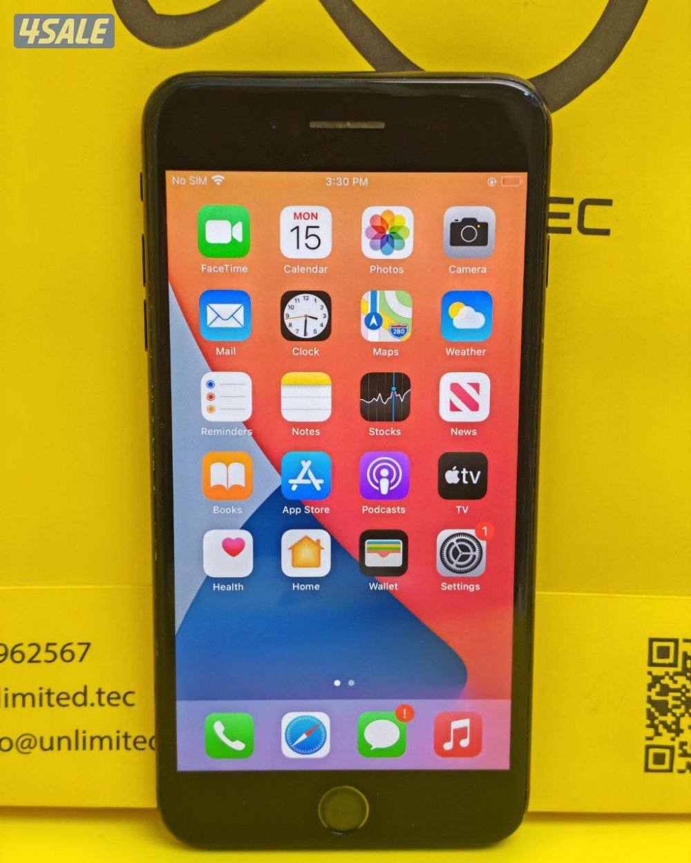 ايفون 7 بلس – 128GB – أسود – نسبة البطارية 100٪ iPhone 7 Plus 128GB1