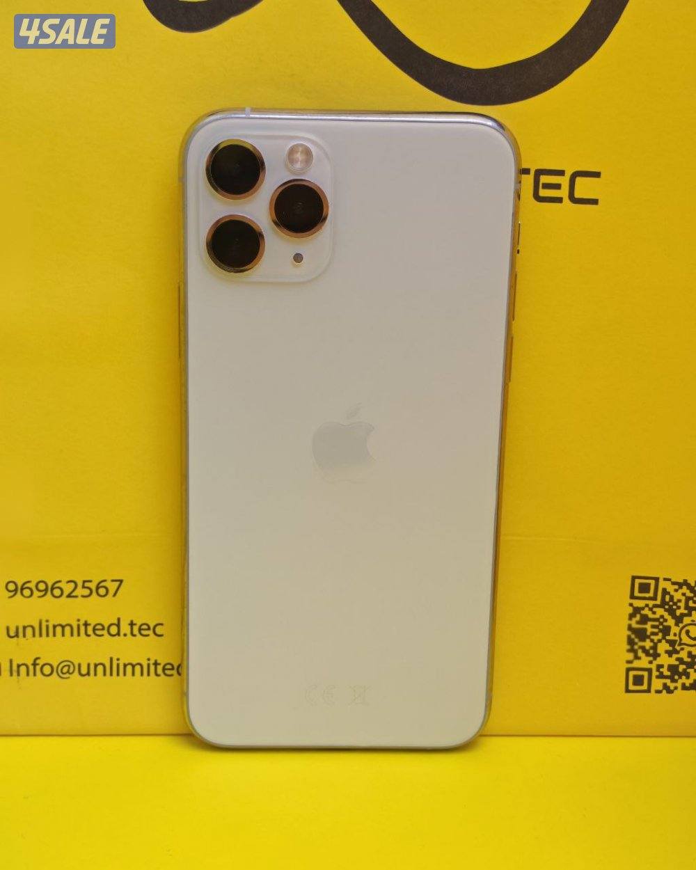 ايفون 11 برو – 64GB – فضي – 100٪ iPhone 11 Pro 64GB Silver, Battery4