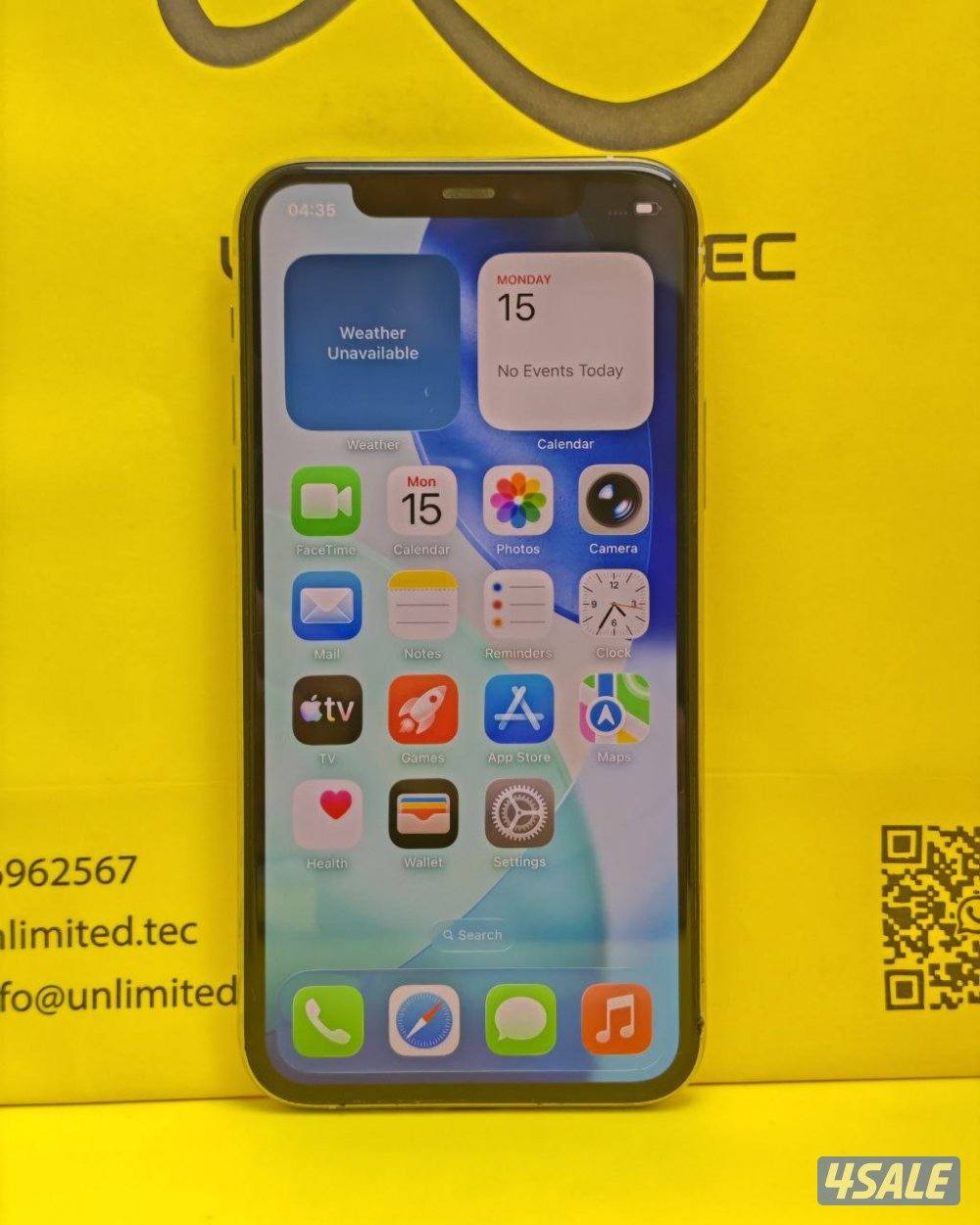 ايفون 11 برو – 64GB – فضي – 100٪ iPhone 11 Pro 64GB Silver, Battery11