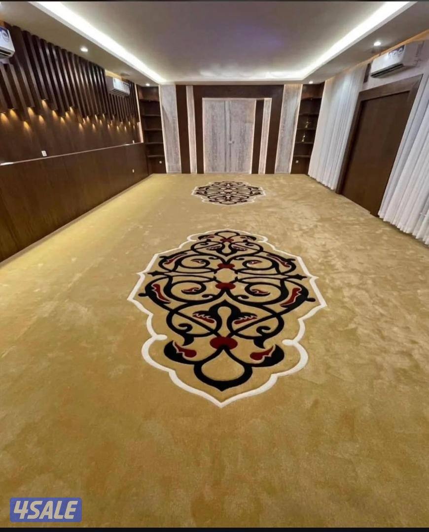 كل ما يخص الديوانيات لدينا سجاد مساند بغل وسعودي نقشات حفر يدوي سجاد12