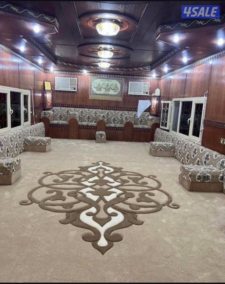 كل ما يخص الديوانيات لدينا سجاد مساند بغل وسعودي نقشات حفر يدوي سجاد11