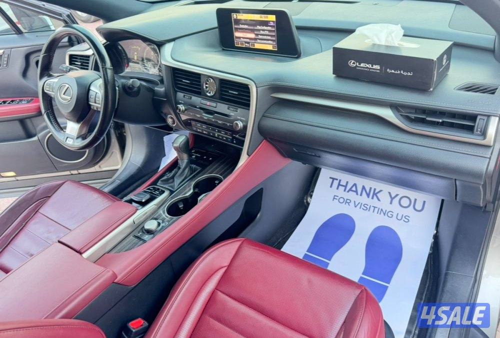 لكزس RX350 F SPORT اعلي فئه موديل 201710