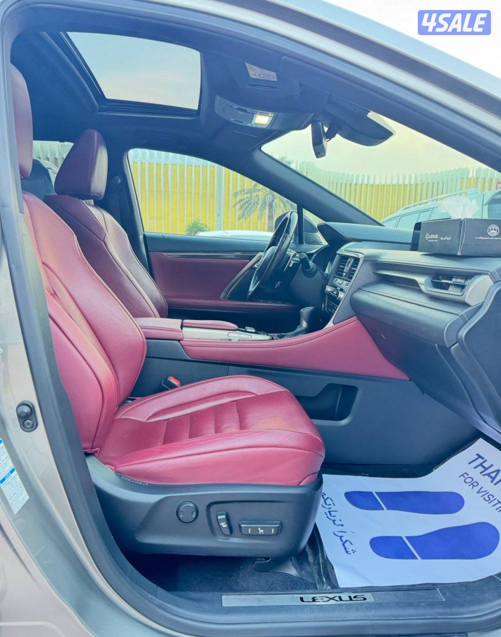 لكزس RX350 F SPORT اعلي فئه موديل 201711