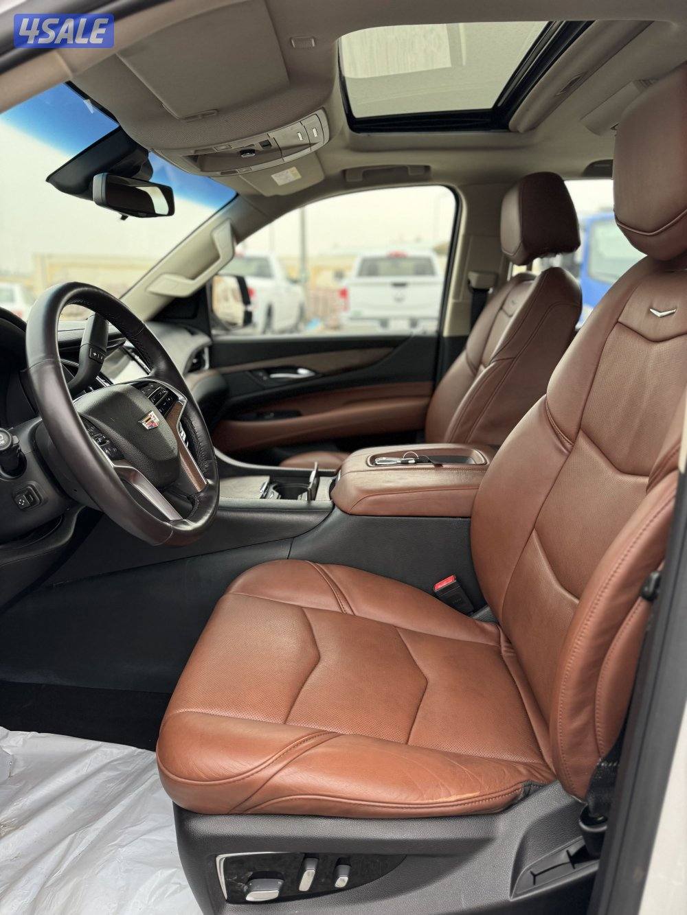 كاديلاك اسكاليد بريميوم وارد قطر صبغ قطعتين شرط الفحص جير مكينه شاصي7