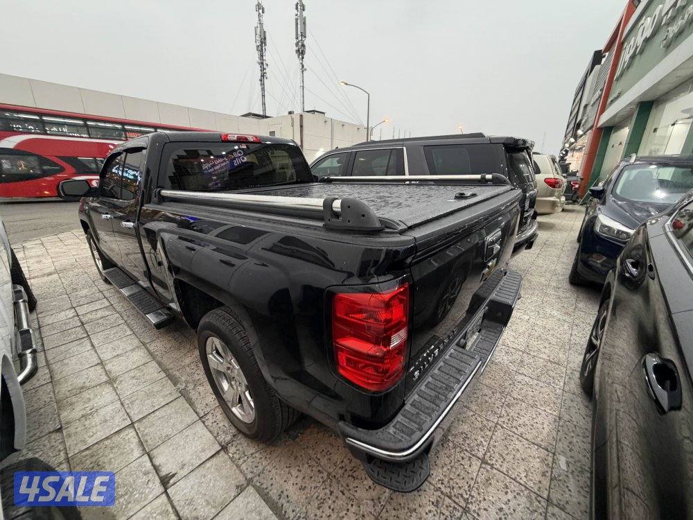 سلفرادو غماره ونص موديل 2014 عداد قليل سيرفس وكاله صبغ وكاله نظيف جدا4