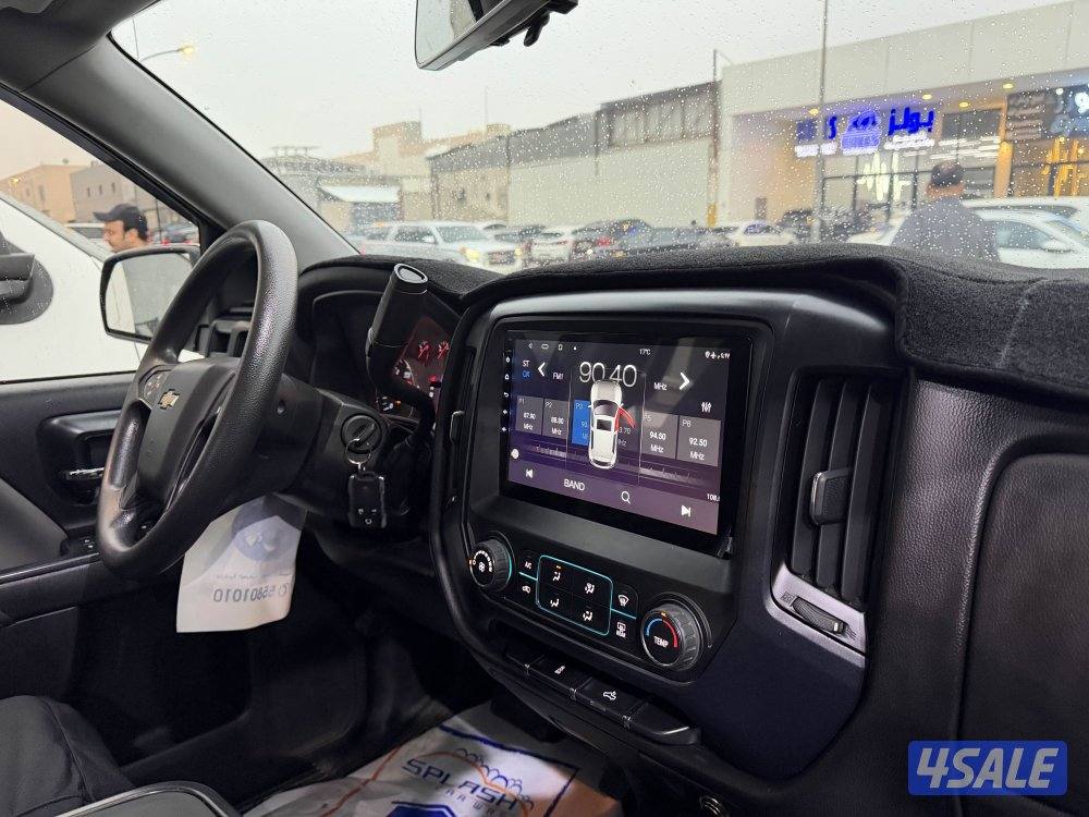 سلفرادو غماره ونص موديل 2014 عداد قليل سيرفس وكاله صبغ وكاله نظيف جدا5