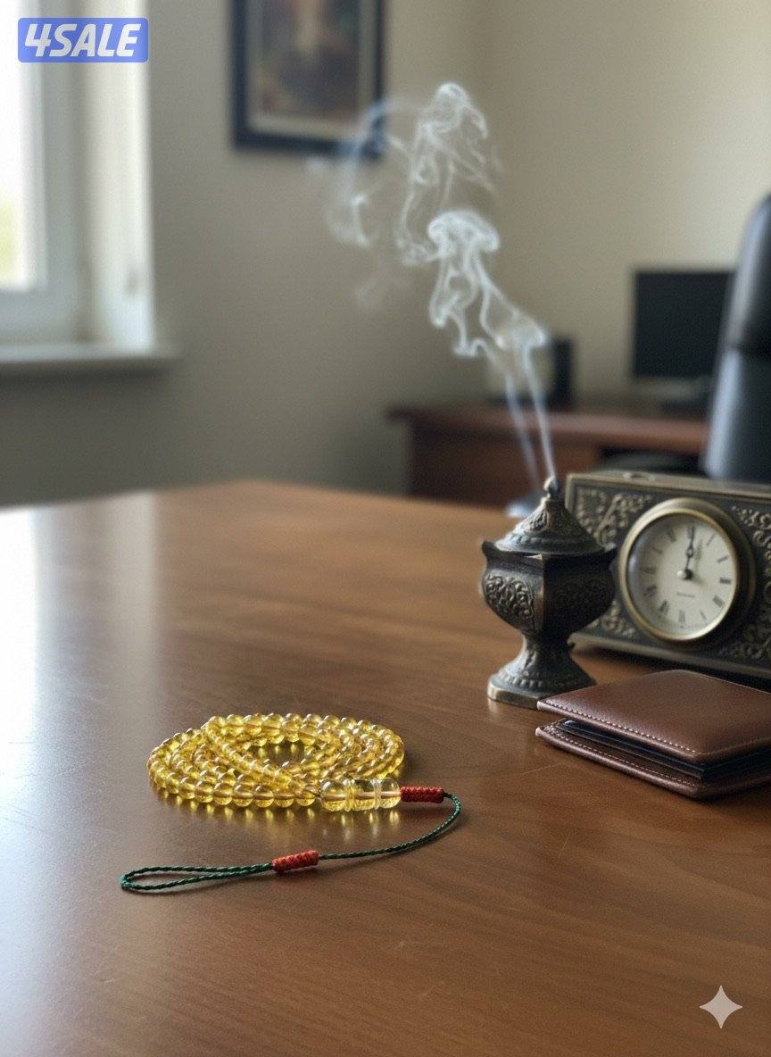 كهرب شفاف كلنغرادي 5.9 ملي 99 خرزه 14 قرام0