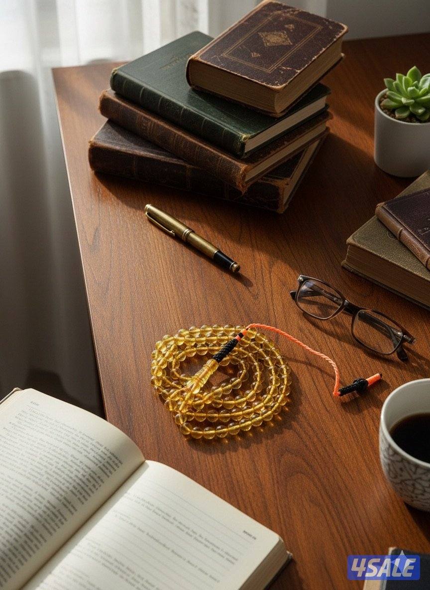 كهرب شفاف كلنغرادي 5.9 ملي 99 خرزه 14 قرام1