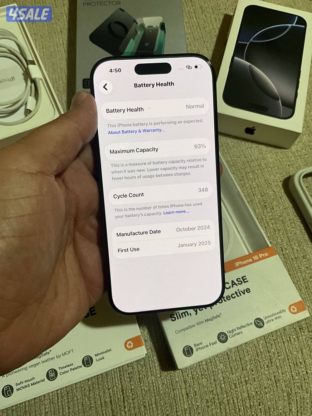 ايفون 16 برو 256 مستعمل2