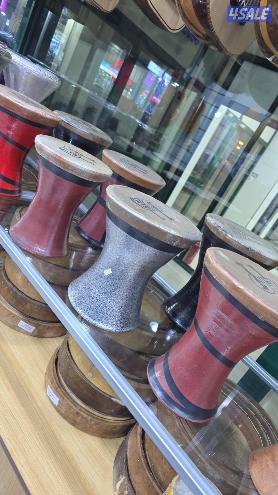 طبله فخار وبيتل تركي ومصري وجميع الالات الموسيقية0