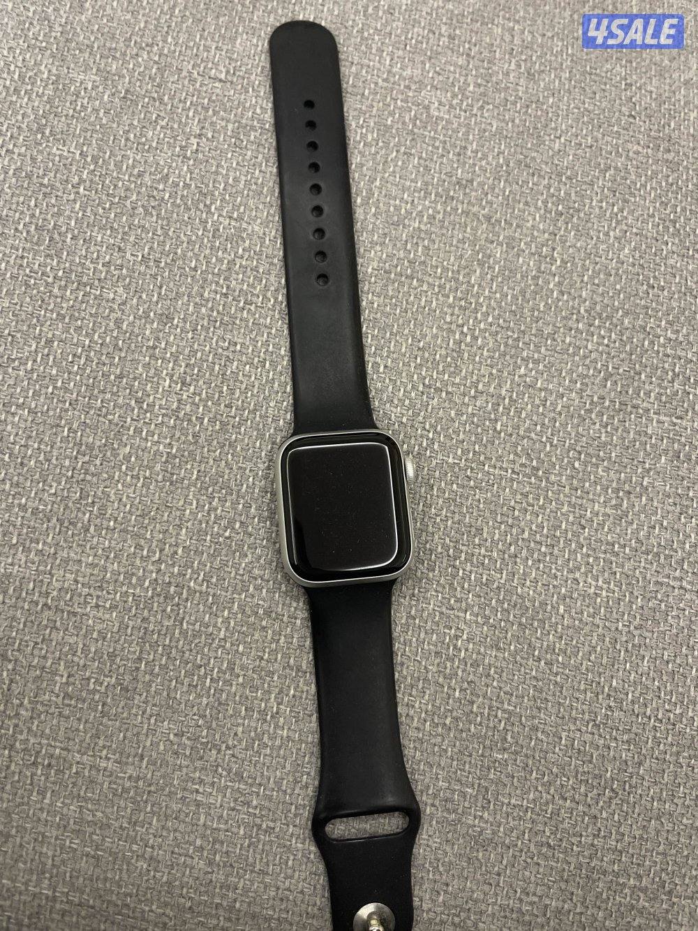 ساعة ابل ووتش الجيل الخامس سيلفر1