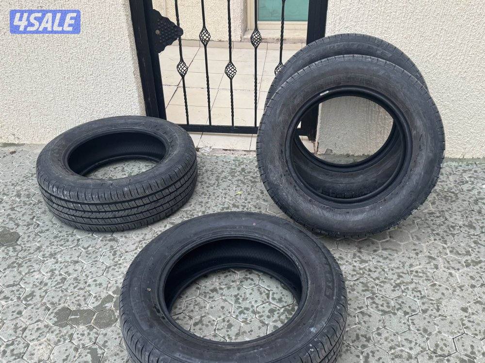 إطارات دنلوب (Dunlop) مستخدمة لمدة شهر3