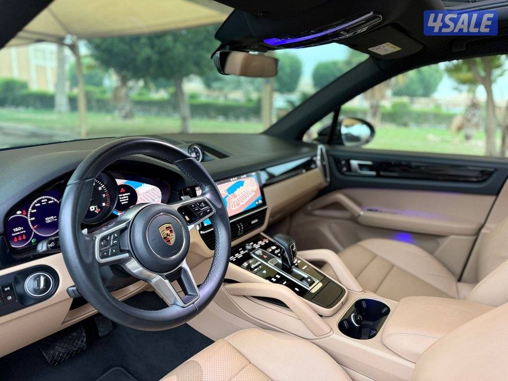 للبيع : بورش كايين موديل : 2021 عداد : 63 الف10