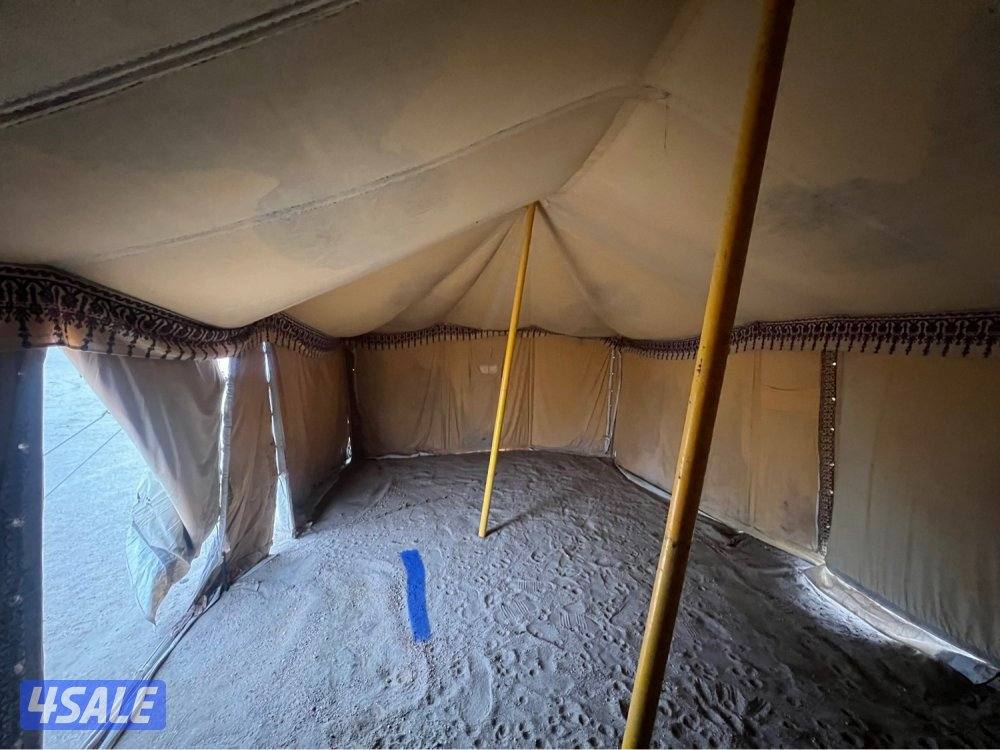 خيمتين 4/7 مصنع الشمال والبيع عليهم ثنينهم 1505